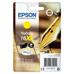 ÷ Tinta original epson t1634 xl amarillo c13t16344012 6.5ml