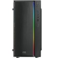 ÷ Caja microatx gaming mars gaming mcm black frontal linea rgb ventana lateral total usb3.0 + usb 2.0