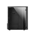 ÷ Caja microatx gaming mars gaming mcm black frontal linea rgb ventana lateral total usb3.0 + usb 2.0