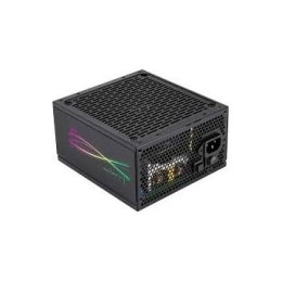 ÷ Fuente de alimentacion modular aerocool 650w lux pro certificado 80+ bronze apfc vent. 14cm rgb