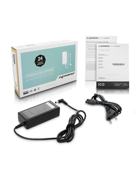 Cargador monitor Lg 48W / 12v / 4a / 6.5x4.4mm Movano