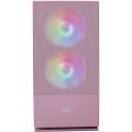 ÷ Caja microatx gaming mars gaming mcz pink frontal mesh con 2xventilador rgb ventana lateral total us