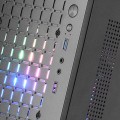 ÷ Caja microatx gaming mars gaming mc-core black frontal metal-mesh con 2 ventiladores frgb 120mm vent