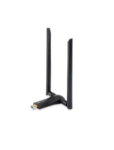 ÷ Usb wifi level one wua-1810e ac1200 300mb en 2,4ghz y 867mb en 5ghz usb 3.0 2 antenas desmo