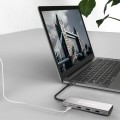 ÷ Hub usb 3.2 conceptronic hubbies16g 4-port usb 3.2 gen 2 hub, 10gbps, usb-c x 4, 100w usb pd, alumin