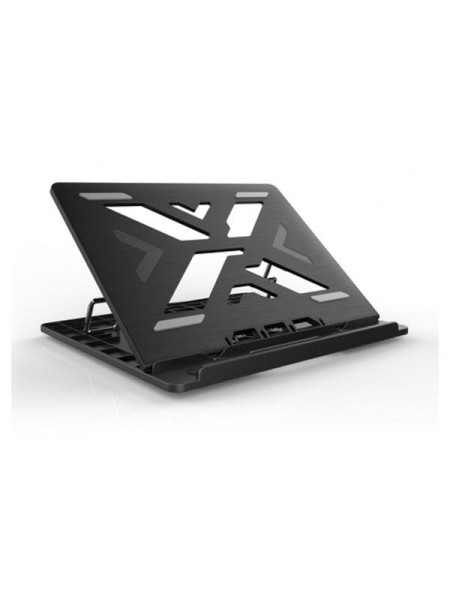 ÷ Soporte de portatil conceptronic de aluminio color negro