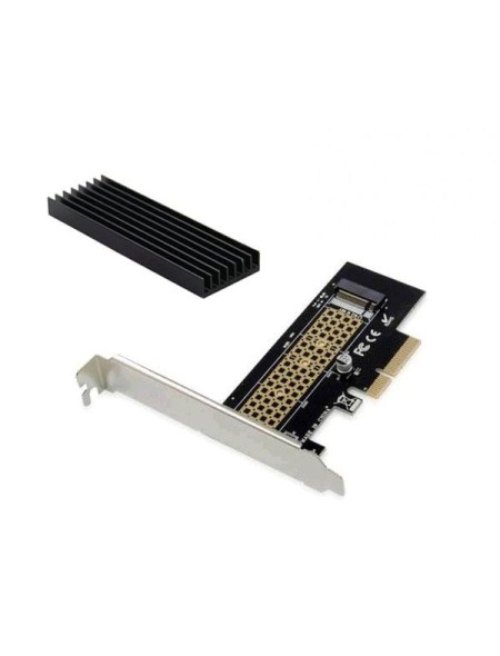 ÷ Controladora pcie conceptronic emrick05bs pcie a disco ssd m2 con disipador de aluminio ( no compati